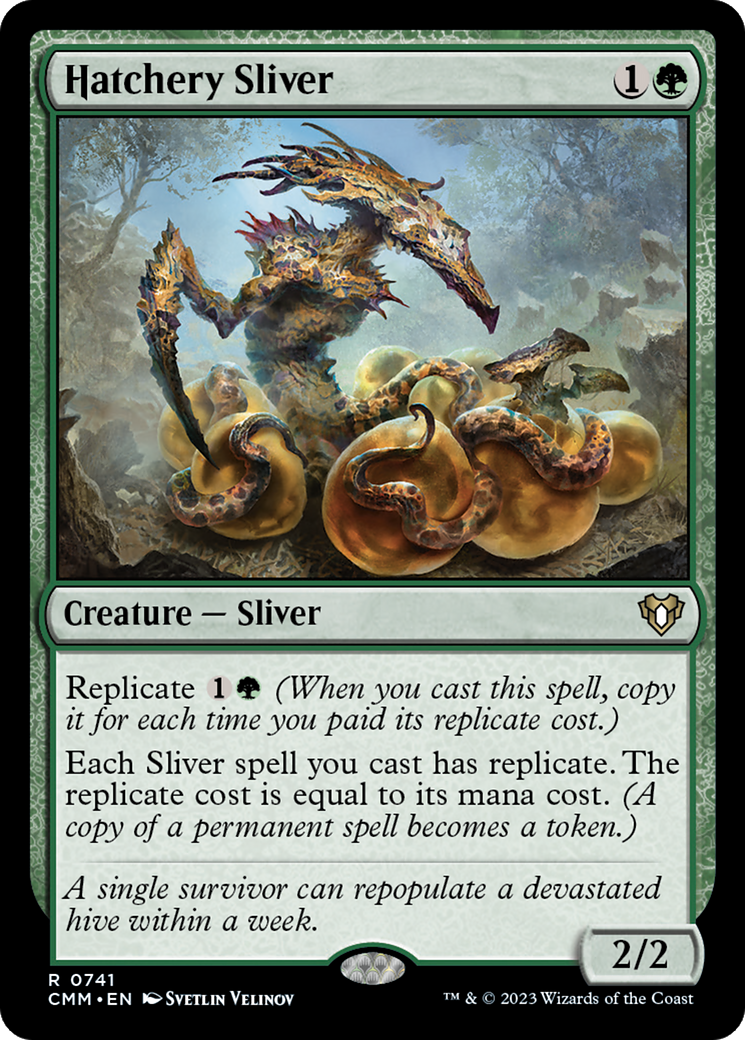 Hatchery Sliver (741) - Commander Masters