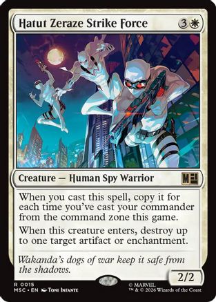 Hatut Zeraze Strike Force (015) - Commander: Marvel Super Heroes