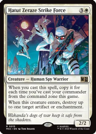 Hatut Zeraze Strike Force (015) Surge Foil - Commander: Marvel Super Heroes
