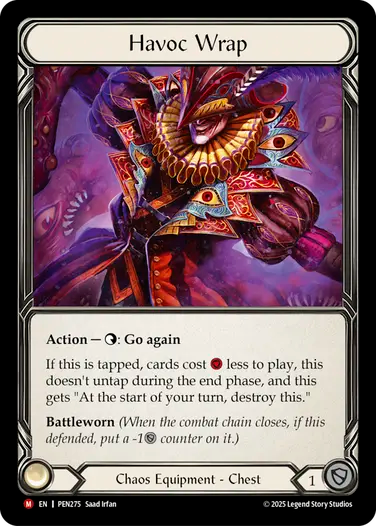 Havoc Wrap (PEN275) Cold Foil - Compendium of Rathe