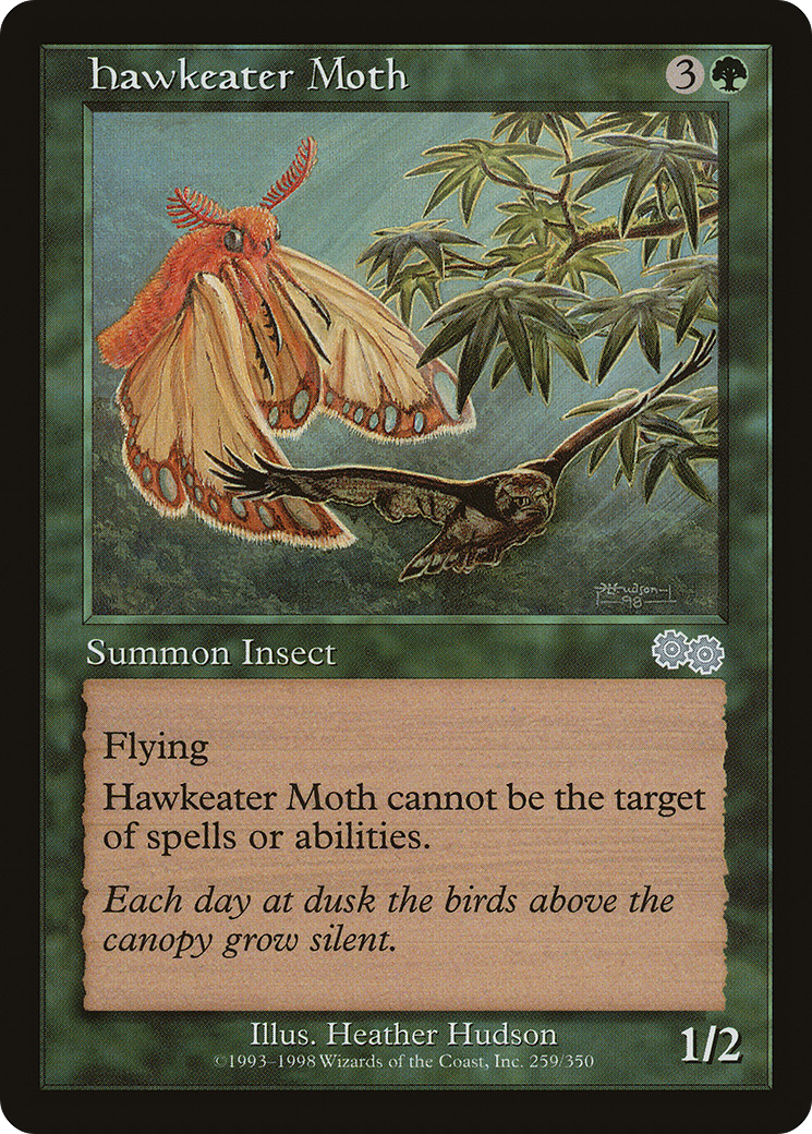 Hawkeater Moth (259) - Urza's Saga