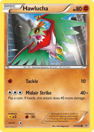Hawlucha (39) Reverse Holofoil - Roaring Skies