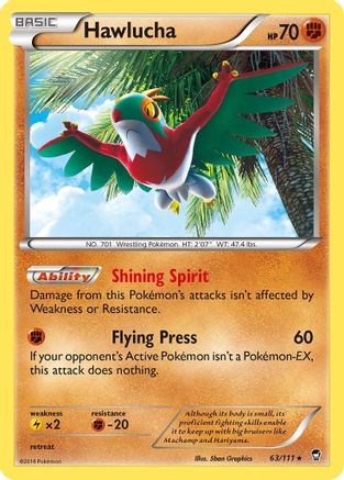Hawlucha (63) Holofoil - Furious Fists
