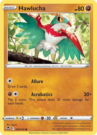 Hawlucha (98) - Silver Tempest