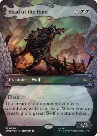 Head of the Hunt (Showcase) (260) Surge Foil - The Hobbit