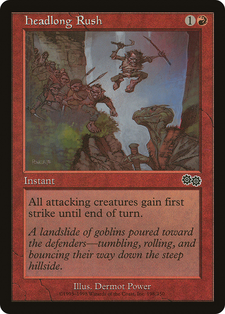 Headlong Rush (198) - Urza's Saga
