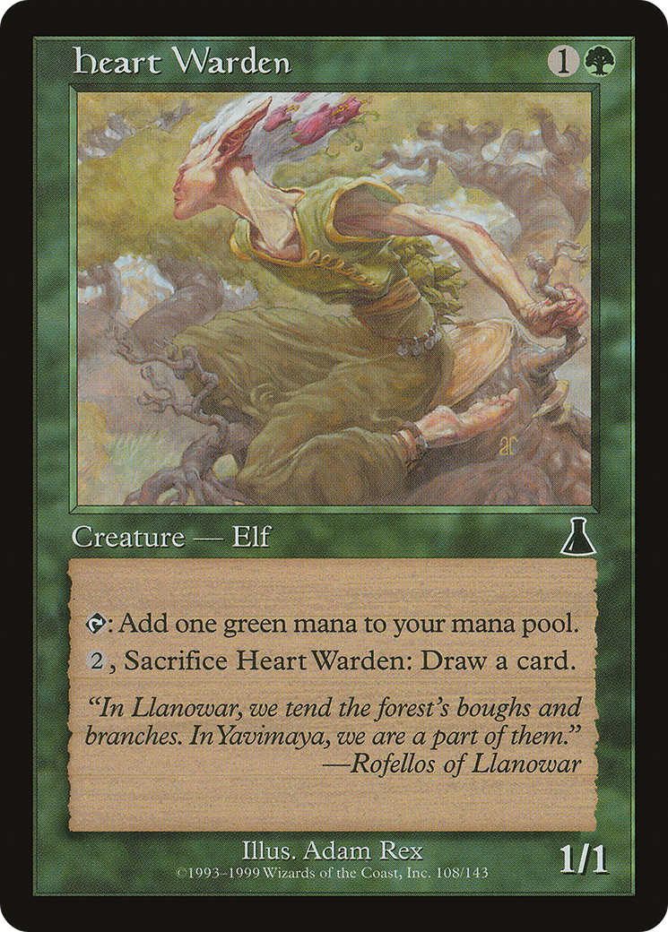 Heart Warden (108) - Urza's Destiny