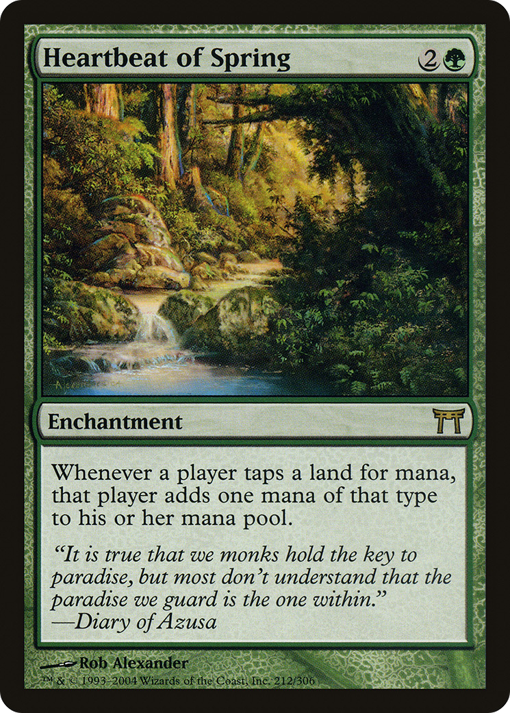 Heartbeat of Spring (212) Foil - Champions of Kamigawa
