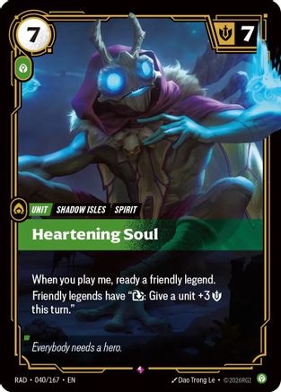 Heartening Soul (040) Foil - Radiance