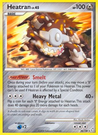 Heatran (30) Reverse Holofoil - Legends Awakened