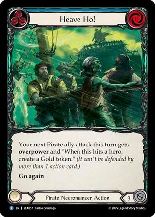 Heave Ho! (SEA057) Rainbow Foil - High Seas