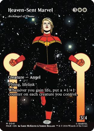 Heaven-Sent Marvel – Archangel of Thune (041) Foil - Marvel Universe
