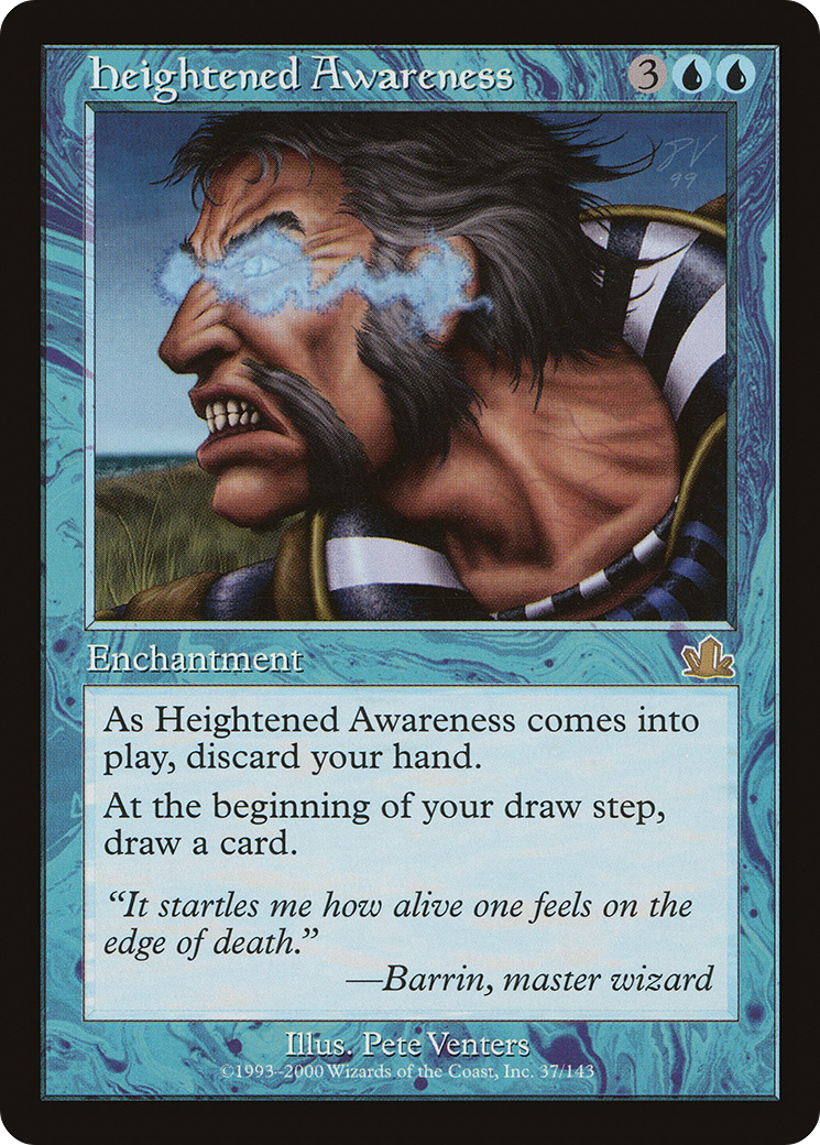 Heightened Awareness (037) Foil - Prophecy