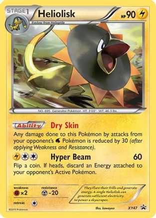 Heliolisk (XY47) Holofoil - Black Star Promos