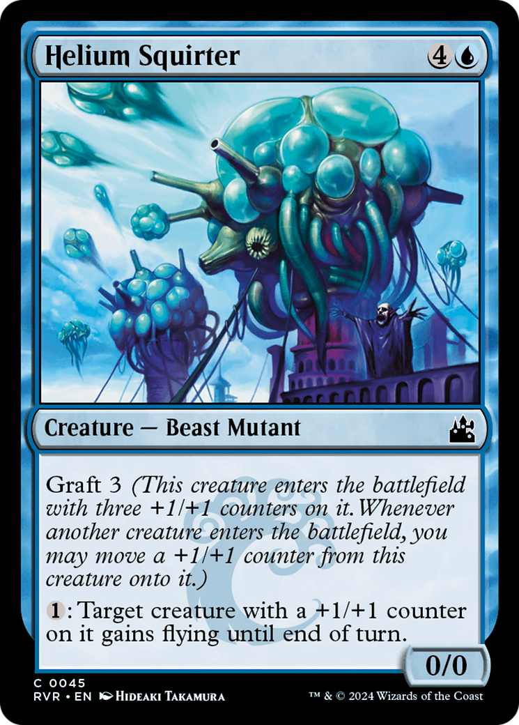 Helium Squirter (045) Foil - Ravnica Remastered