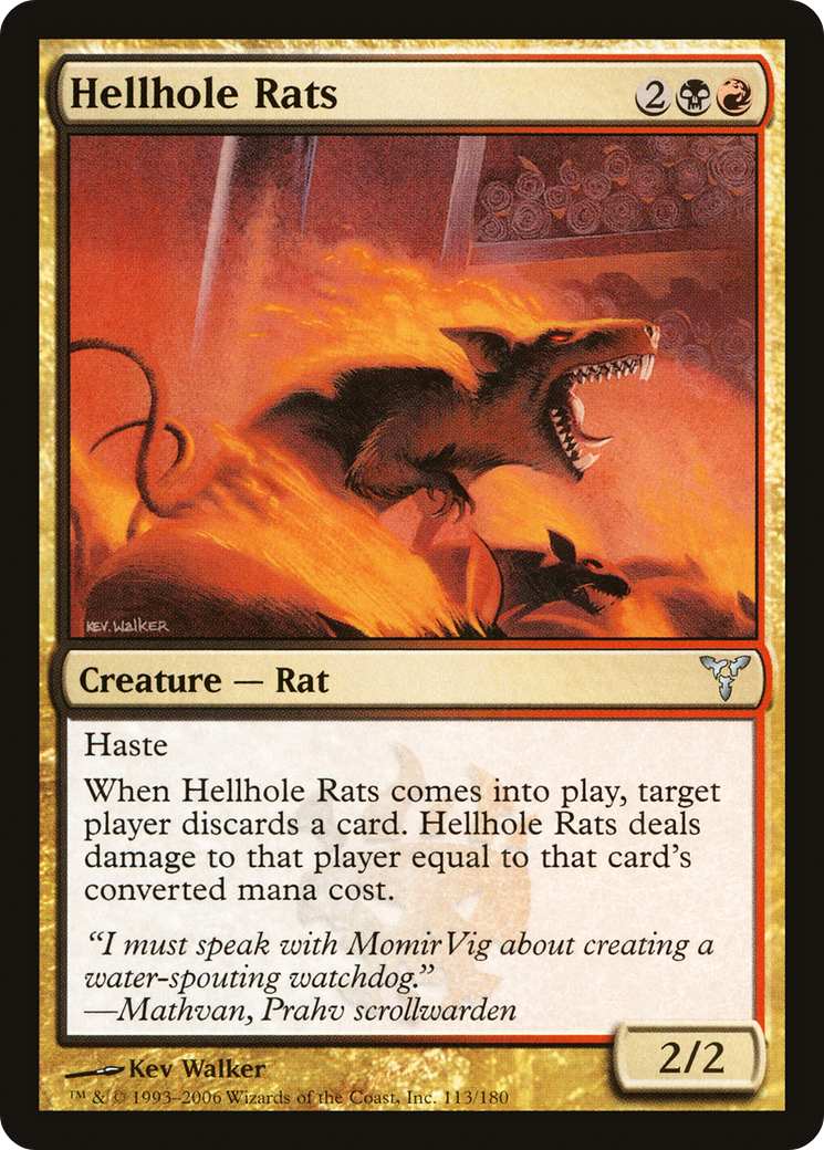 Hellhole Rats (113) Foil - Dissension