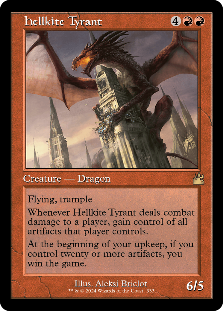 Hellkite Tyrant (Retro) (333) - Ravnica Remastered