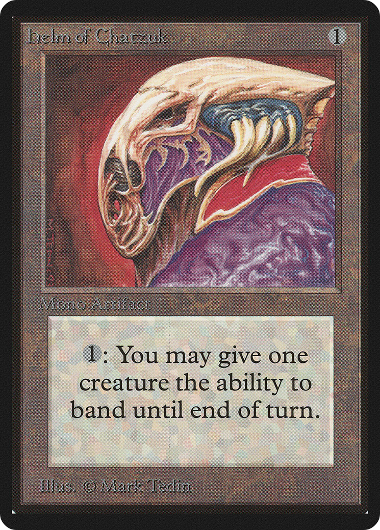 Helm of Chatzuk - Limited Edition Beta