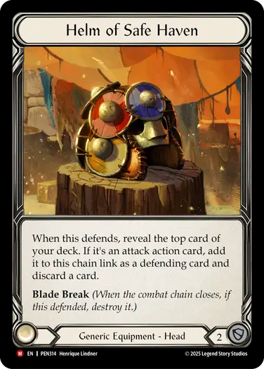 Helm Of Safe Haven (PEN314) - Compendium of Rathe
