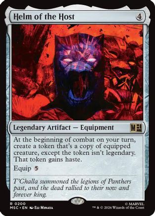 Helm of the Host (200) Surge Foil - Commander: Marvel Super Heroes