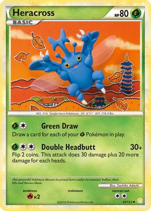 Heracross (43) - HeartGold & SoulSilver