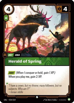 Herald of Spring (034) - Unleashed