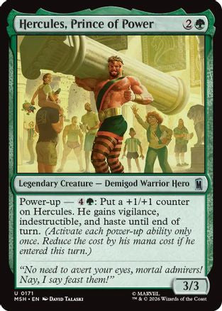 Hercules, Prince of Power (171) Foil - Marvel Super Heroes