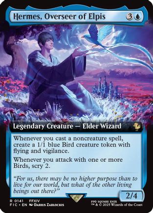 Hermes, Overseer of Elpis (Extended Art) (141) - Commander: FINAL FANTASY