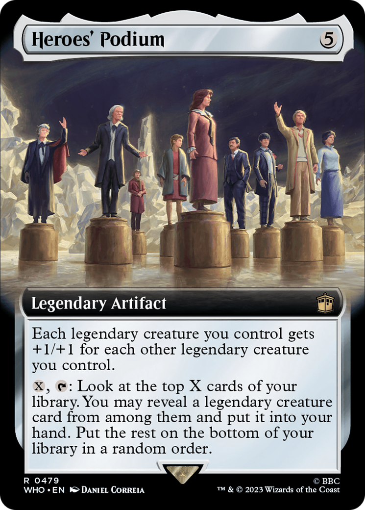 Heroes' Podium (Extended Art) (479) - Doctor Who
