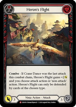 Heron's Flight (CRU056) (1st Edition) - Crucible of War