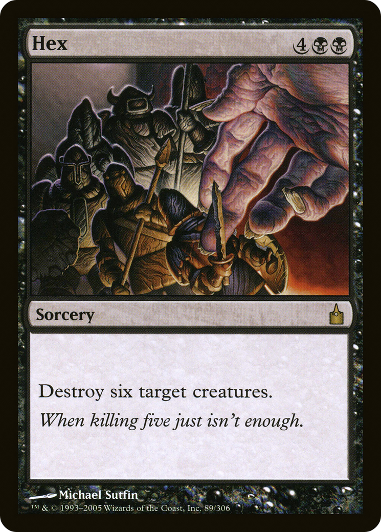 Hex (089) Foil - Ravnica: City of Guilds