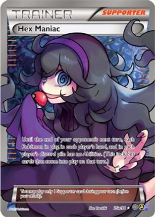 Hex Maniac (Full Art) (75a) Holofoil - Ancient Origins