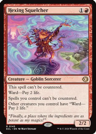 Hexing Squelcher (Promo Pack) (145) Foil - Lorwyn Eclipsed
