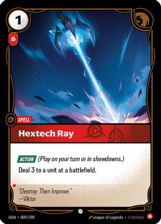Hextech Ray (009) Foil - Origins