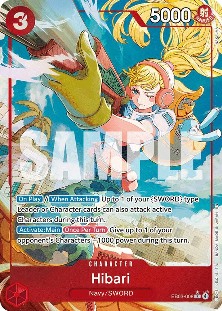 Hibari (Alternate Art) (EB03-008) Foil