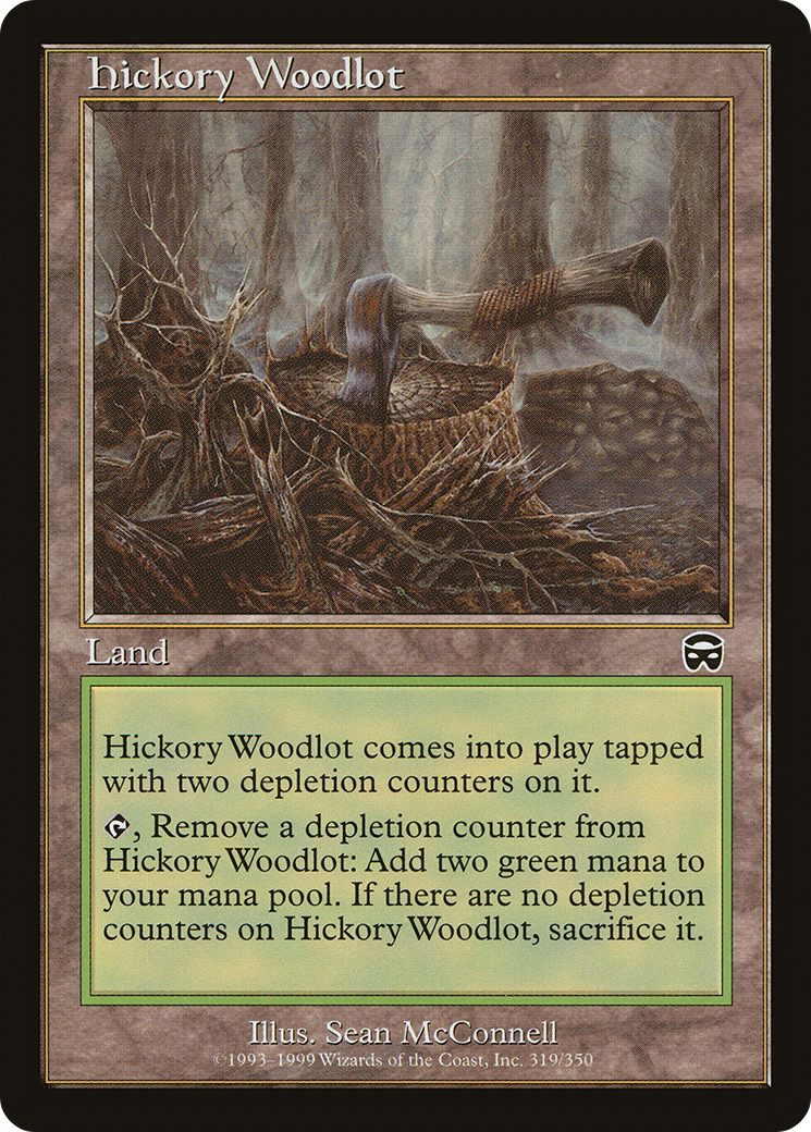 Hickory Woodlot (319) - Mercadian Masques