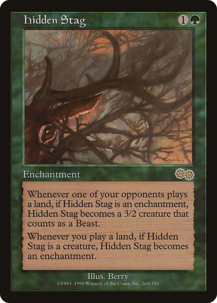 Hidden Stag (265) - Urza's Saga