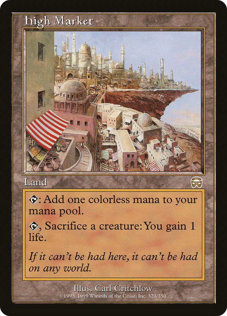 High Market (320) - Mercadian Masques