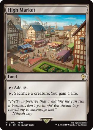 High Market (402) Surge Foil - Commander: FINAL FANTASY