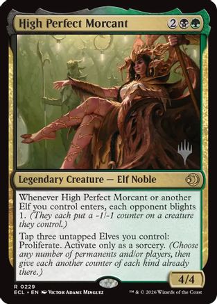 High Perfect Morcant (Promo Pack) (229) Foil - Lorwyn Eclipsed