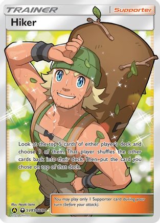 Hiker (Full Art) (SV85) Holofoil - Hidden Fates