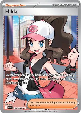 Hilda (Full Art) (164) Holofoil - White Flare