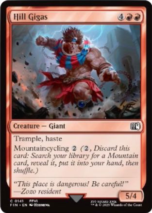 Hill Gigas (141) Foil - FINAL FANTASY