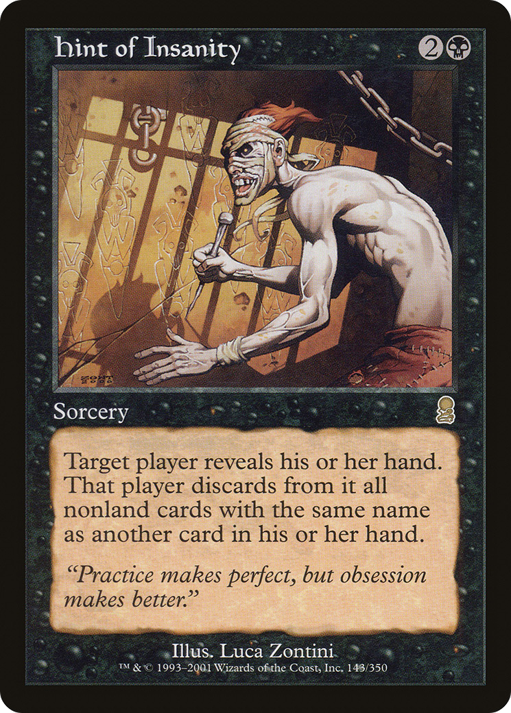 Hint of Insanity (143) Foil - Odyssey