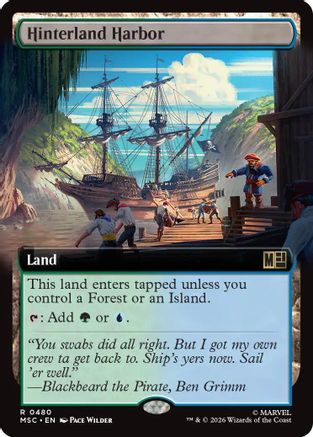 Hinterland Harbor (Extended Art) (480) - Commander: Marvel Super Heroes