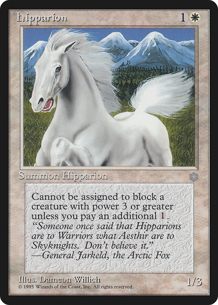 Hipparion - Ice Age
