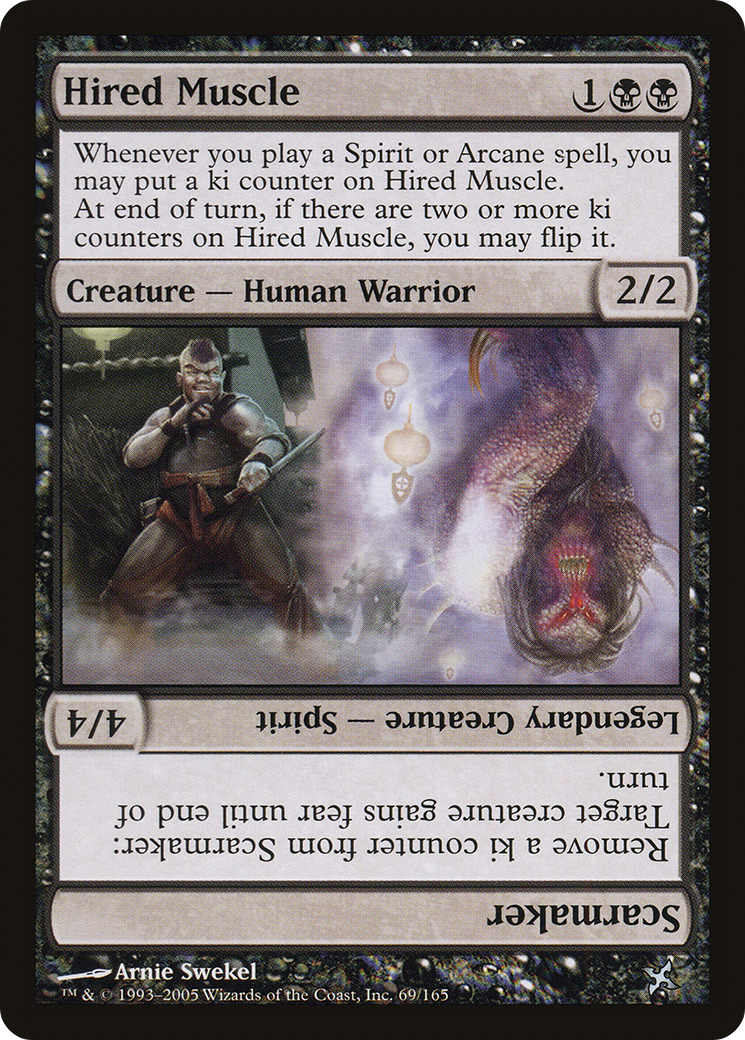 Hired Muscle // Scarmaker (069) - Betrayers of Kamigawa