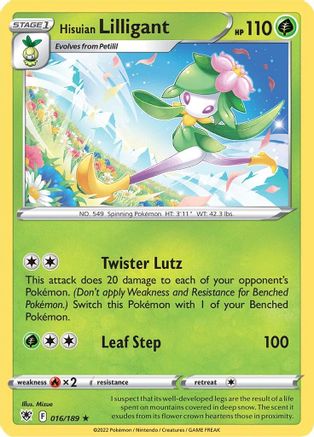 Hisuian Lilligant (16) Reverse Holofoil - Astral Radiance