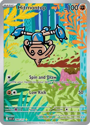 Hitmontop (240) Holofoil - Ascended Heroes