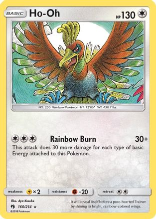 Ho-Oh (160) - Lost Thunder